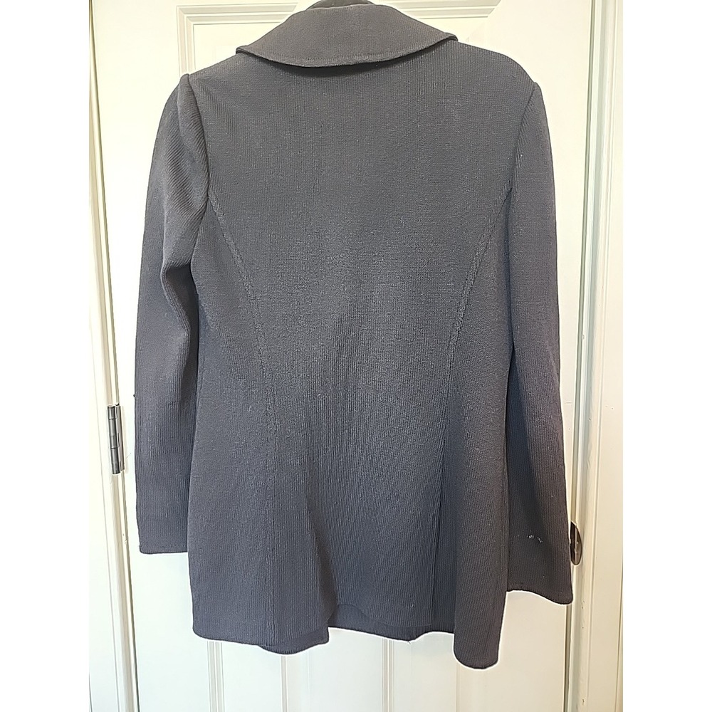 St. John Ruffle Knit Blazer - Picture 3 of 3